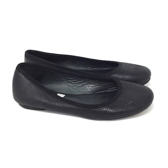 APC Rue Madame Paris Women's Black Leather Flats 5 - Picture 1 of 8